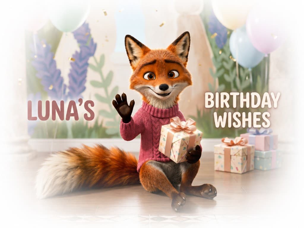 Luna birthday wishes